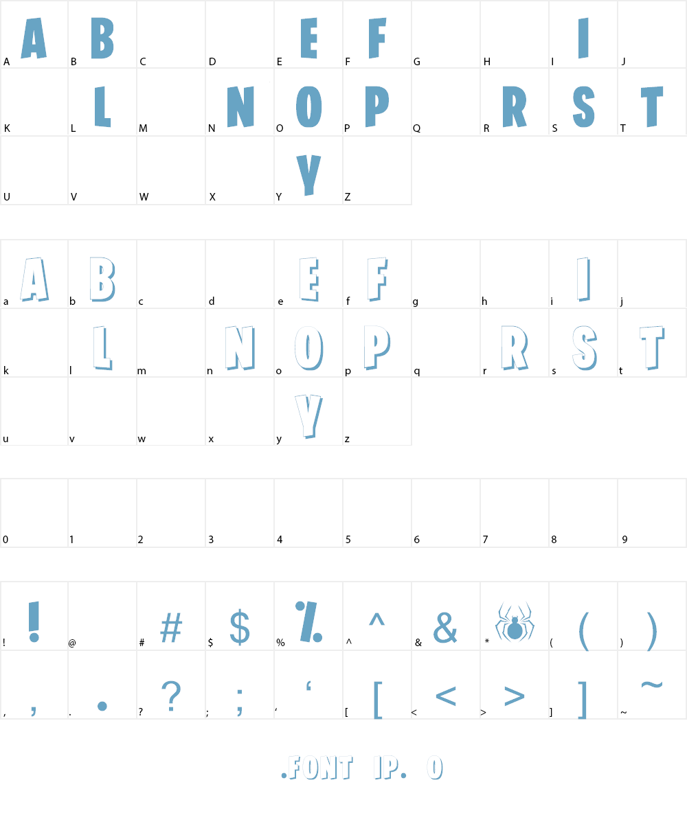 FORTNITE BATTLEFEST Font Character